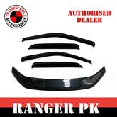 Bonnet Protector Weather Shields for Ford Ranger PK 2009-2011 Tinted Guard Black